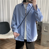 910A922秋季男士休闲百搭衬衫格子，男装衬衫，星座910A