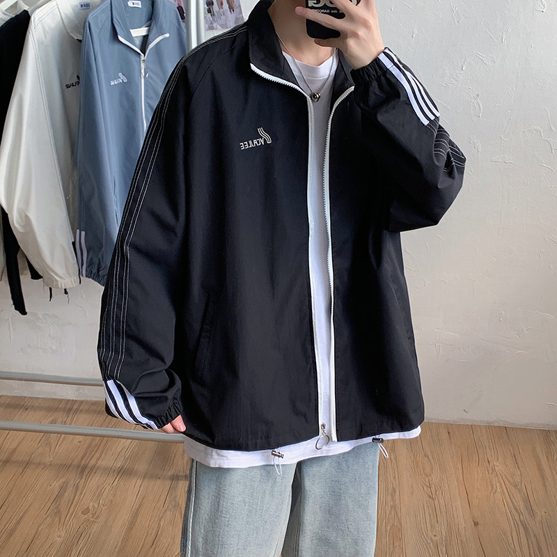910A416秋季港风男士宽松休闲百搭夹克,男装夹克,星座910A