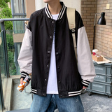 910A-W8830港风春秋拼接夹克外套棒球服休闲上衣，男装夹克，星座910A