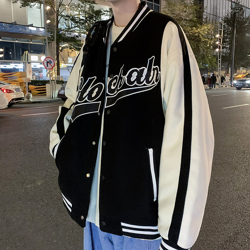 910AW1011秋季新款男士宽松休闲夹克棒球服,男装夹克,星座910A