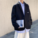 910A-W1087港风春秋帅气小西装潮流男士西服休闲外套，男装西服，星座910A