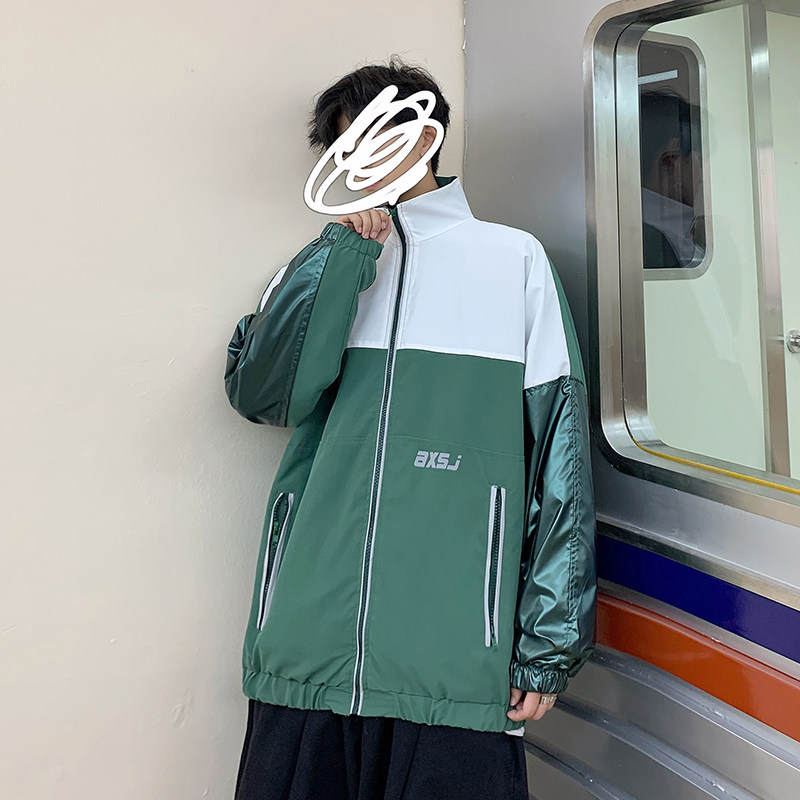 910AY35秋季港风男士宽松休闲百搭夹克,男装夹克,星座910A