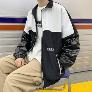 910A Y35 秋季港风男士宽松休闲百搭夹克图片