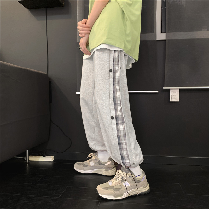 910A-G320-P40港风春秋季男士运动休闲潮流休闲裤宽松束脚裤，男装休闲裤，星座910A