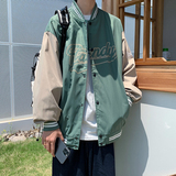 910A-Y62港风春秋时尚潮流小清新夹克外套棒球服男女，男装夹克，星座910A
