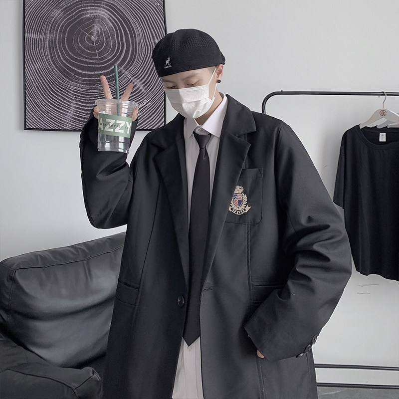 910A-W1019港风春秋西装西服jk情侣上衣,男装西服,星座910A