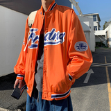 910AY52新款港风男士宽松休闲棒球服外套，男装夹克，星座910A