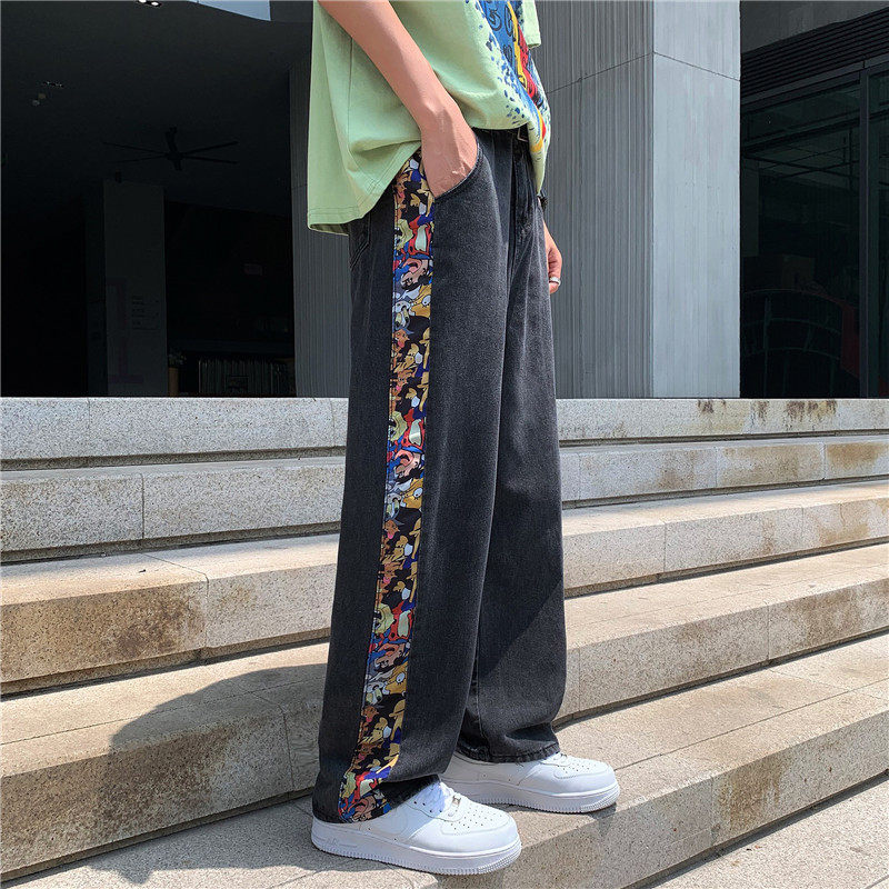 910A908秋季男士宽松直筒休闲牛仔裤，男装牛仔裤，星座910A