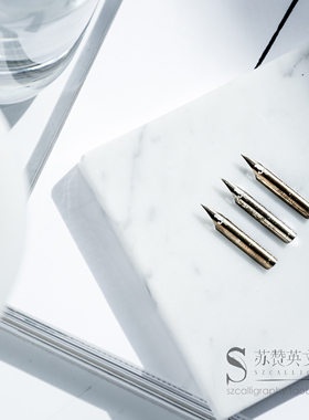 美国进口 ES ER 斯宾塞体 圆体 花体 英文书法蘸水笔点尖 Hunt101