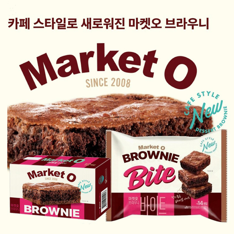 韩国进口ORION好丽友布朗尼蛋糕点心浓厚巧克力西式面包下午零食