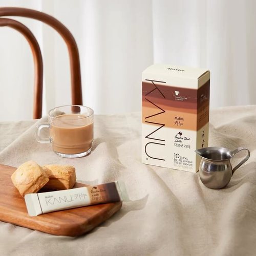 韩国进口maxim麦馨卡奴咖啡粉拿铁kanu无双倍抹茶糖奶茶速溶提神