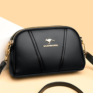 女士真皮包包2023新款手机包时尚百搭零钱包卡包中年妈妈包单肩包