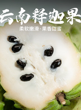 云南释迦果3/5斤新鲜水果番荔枝摩尼果佛头果热带水果