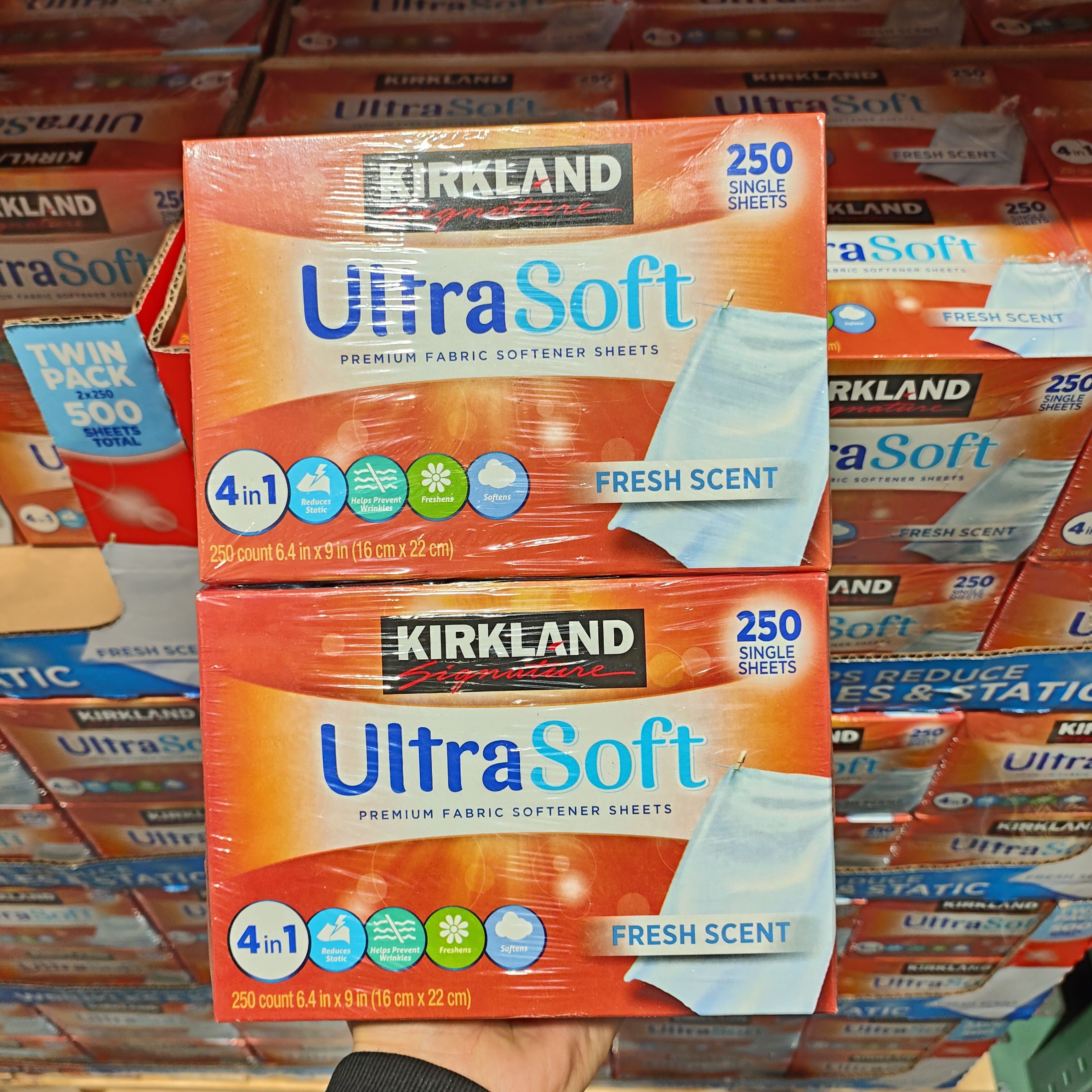 科克兰烘衣机织物柔软纸