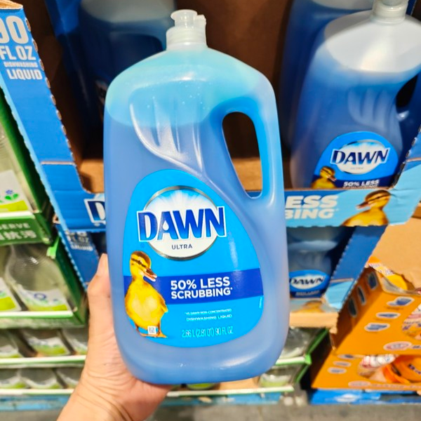 美国 DAWN浓缩洗碗精厨房脏污油垢洗洁精2.66升Costco国内代购