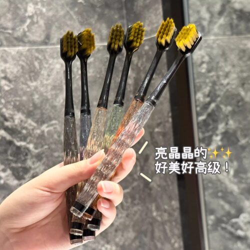 6支/牙刷软毛成人高端家庭装家用情侣套装独立包装女男士专用正品