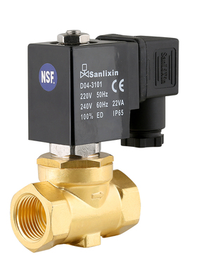 余姚三力信SLP-10二位二通小型直动式电磁阀 现货 3分接口