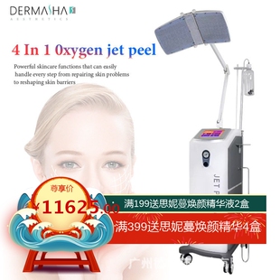 4 in 1 Oxygen Jet Peel Pdt Led Light Therapy Machine 光谱仪