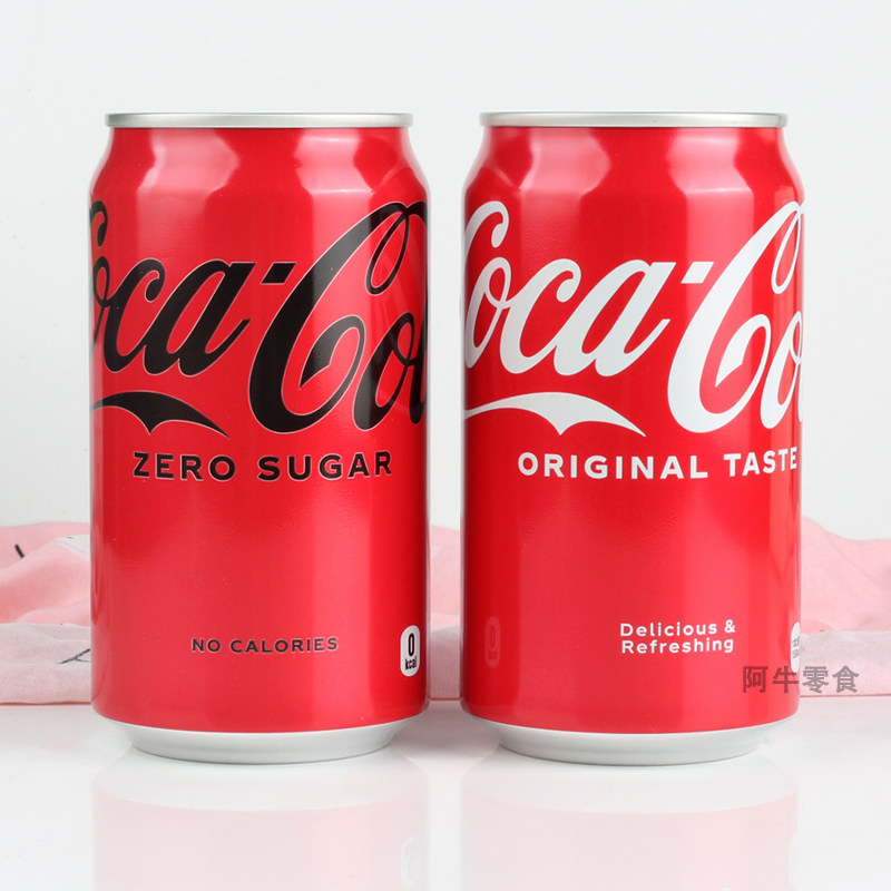 2021/日本进口coca-cola限量款收藏版可口可乐碳酸饮料350ml*2罐