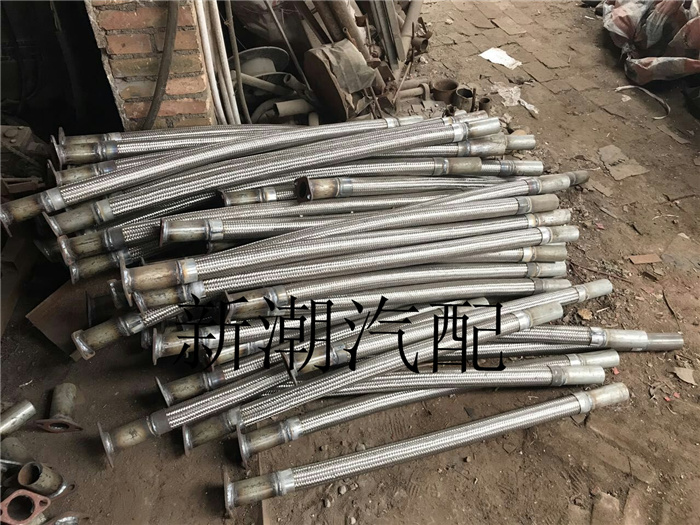 农用车轻卡排气管软连接消声器软管减震改装波纹管二四缸通用