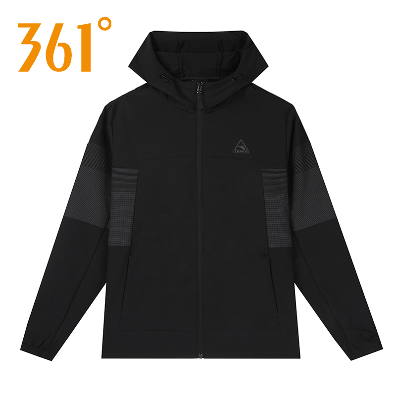 361度运动风衣男休闲外套