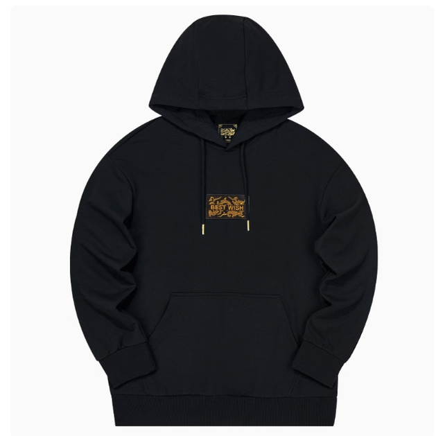 361度运动连帽套头卫衣男