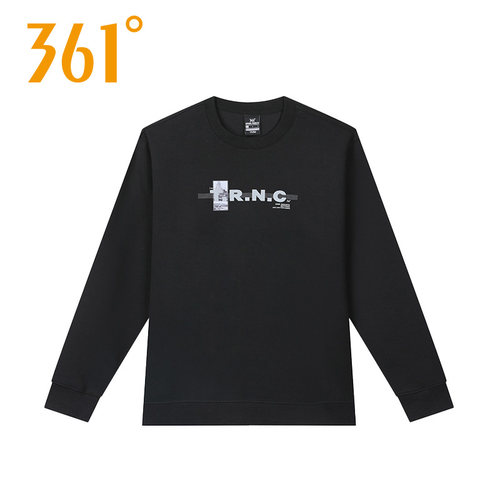 361°运动卫衣男2026秋季新款百搭圆领长袖休闲套头衫552434006AF