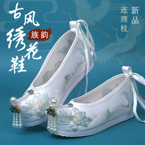 族韵内增高古风汉服鞋