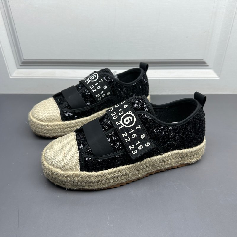 断码处理渔夫鞋女2025年新款厚底防滑时尚编织亮片魔术贴休闲板鞋,女鞋,渔夫鞋,淘宝优惠券,粉丝福利购,淘宝优惠卷