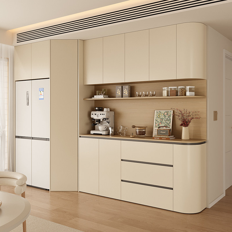 橱柜餐边柜一体效果图不实用？真正的一体化设计避开这3个坑