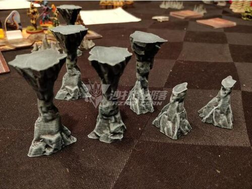 幽暗港立体版图道具DIY