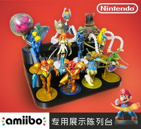 任天堂amiibo手办成列展示台底座收纳陈列珍藏▲沙扎比部落