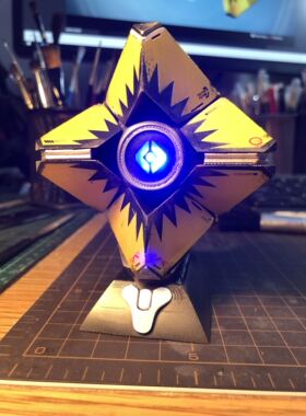命运destiny2机灵 Ghost 可动吸附式发光模型▲沙扎比部落