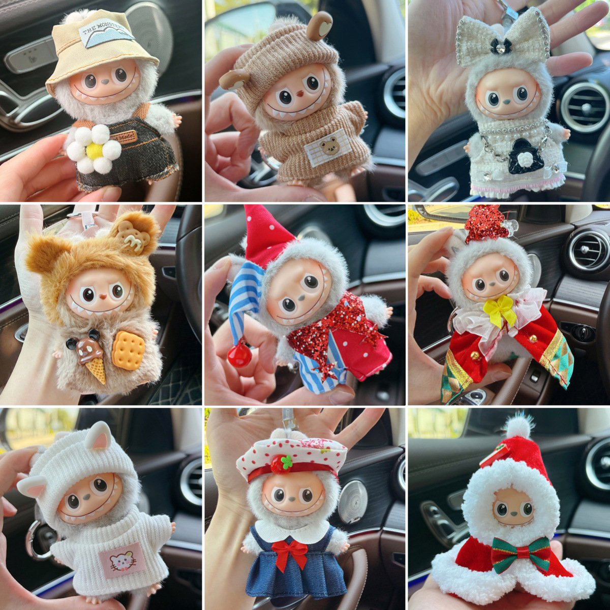 49仅衣服适用4代迷你版拉布布4.0娃衣mini版Labubu四代心底密码