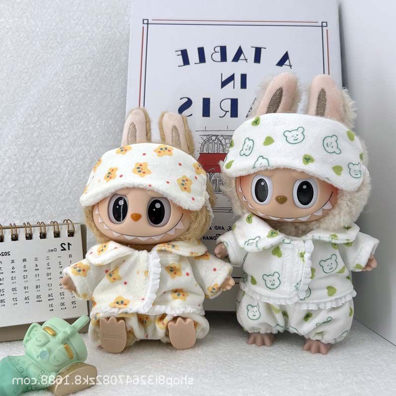 49娃衣只售娃衣17cmlbb睡衣套装17cm玩偶娃衣一代二代可穿娃衣