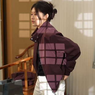 SEASON MARK美式潮流飞行员夹克复古连帽休闲商务棒球服拉链外套