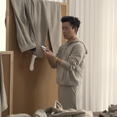 亲肤连帽套装 休闲百搭通勤轻薄26春季 新款 SEASONMARK时尚 套装 情侣