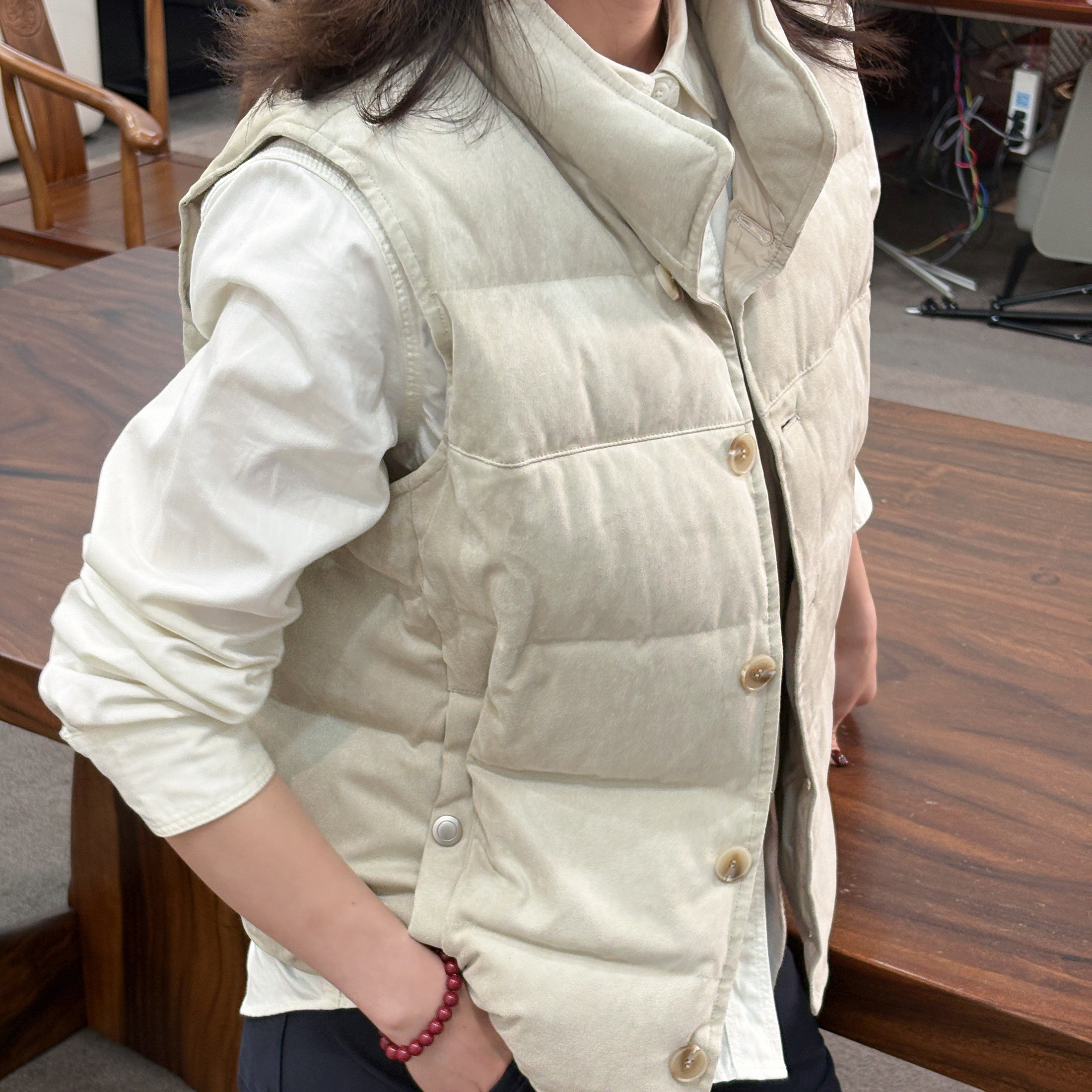 SEASON MARK冬季新款排骨羽绒马甲休闲保暖纯色百搭情侣羽绒外套,男装,羽绒马甲,淘宝优惠券,粉丝福利购,淘宝优惠卷