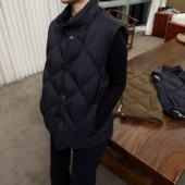 SEASON MARK羽绒马甲90白鹅绒轻薄保暖羽绒内胆男女同款 百搭外套