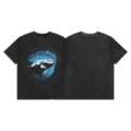 Black deep-sea shark