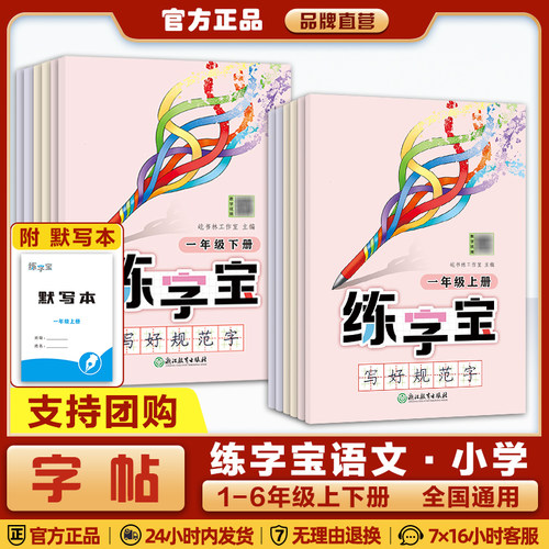 练字宝小学语文英语写字同步字帖