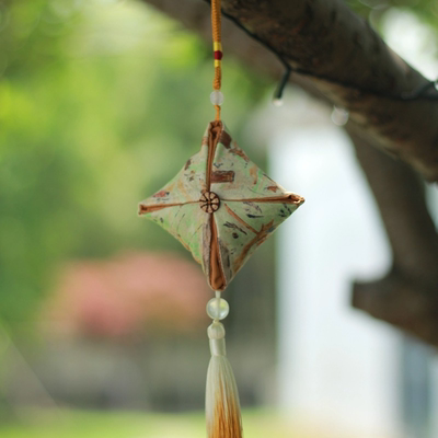 敦煌灵香艾守香囊端午艾草香囊