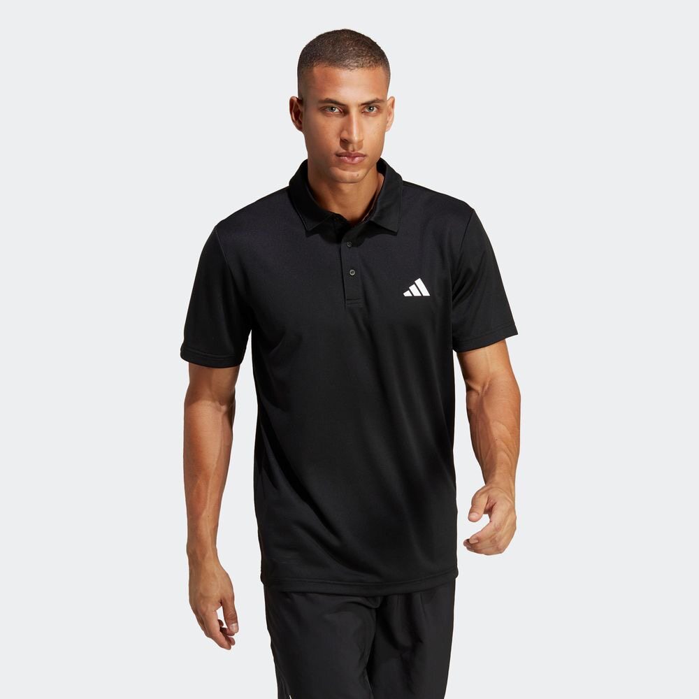 Adidas阿迪达斯男子百搭舒适简约日常POLO衫短袖T恤HR8730 - 实物图