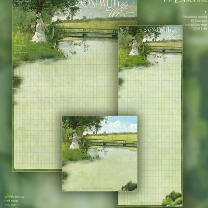 【乱世佳人】Gone With the Wind拍纸本B5 half 便签本天岳书纸