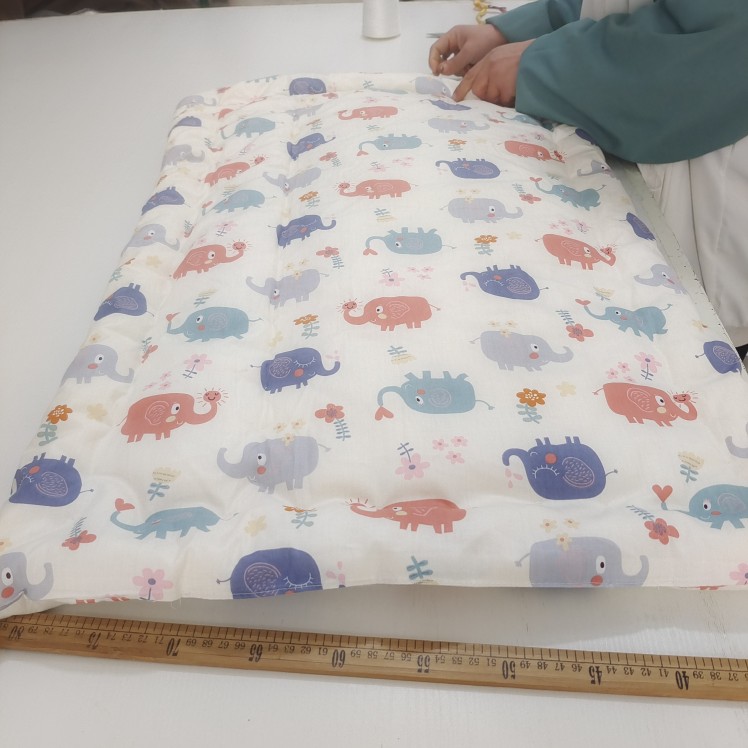 纯棉纯棉花婴儿宝宝床垫铺垫褥子