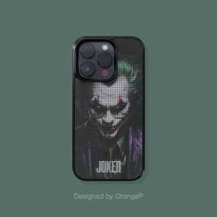 原创小丑JEKOR苹果17Promax磁吸手机壳magsafe适用于iPhone15炫彩潮流13磨砂16保护套3D幻图个性 防摔14硬壳