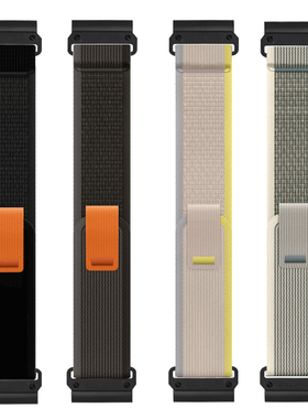 适用佳明Garmin快拆野径表带fenix8尼龙泰铁时魔术贴mk3s吸汗安夺