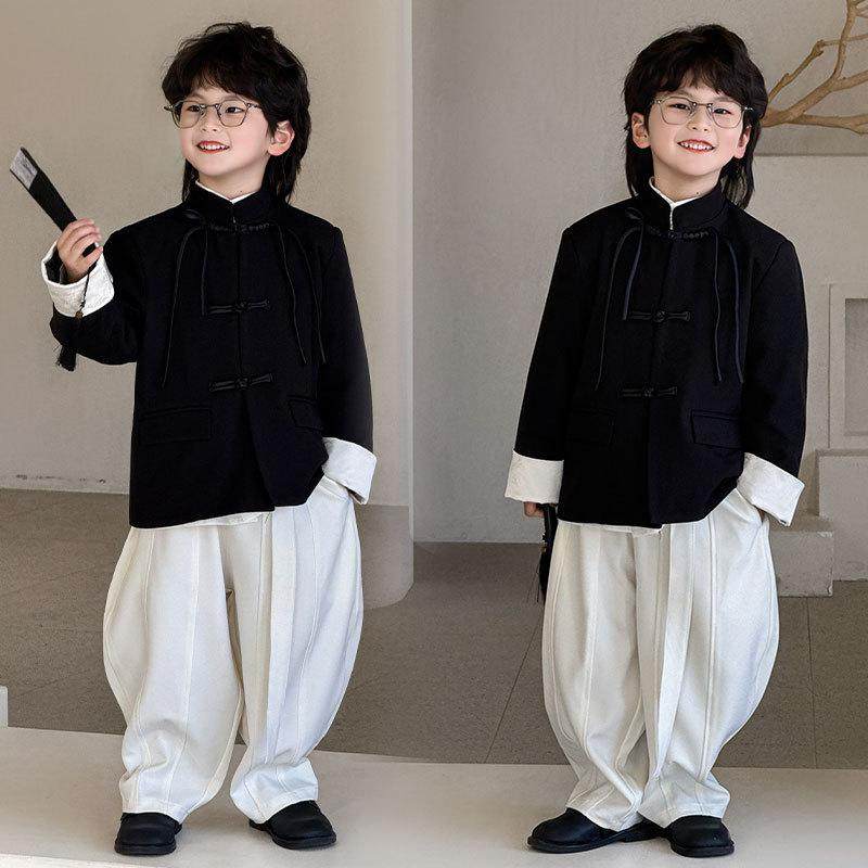 儿童汉服国潮套装中式套装