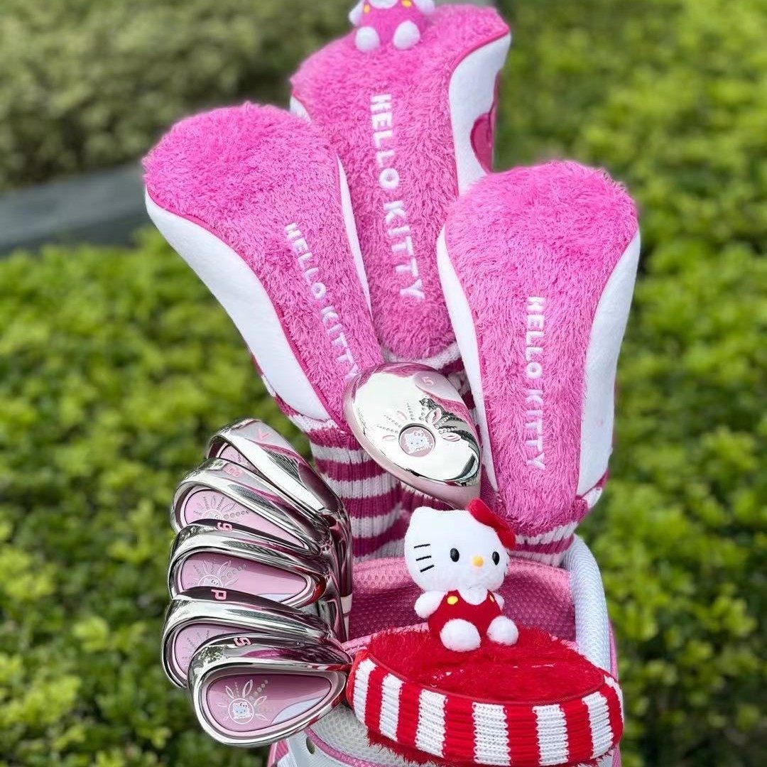 HelloKitty凯蒂猫高尔夫球杆 全套女士初学套杆女士精美球杆