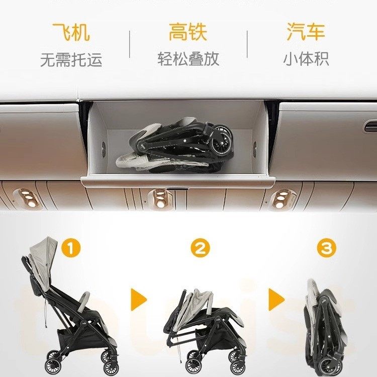 Joie巧儿宜灵动精灵婴儿推车宝宝可坐可躺轻便折叠登机